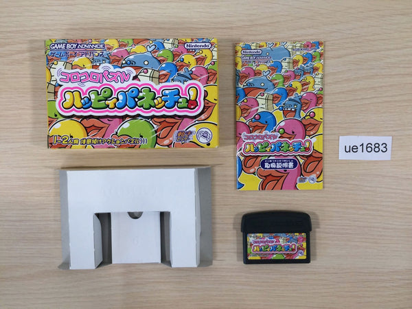 UE1683 Koro Koro Puzzle Happy Panechu! BOXED GameBoy Advance Japan