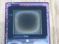 LF9316 With Defects - GameBoy Pocket Clear Purple Console Japan