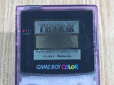 LG2223 Plz Read Item Condi GameBoy Color Clear Purple Game Boy Console Japan