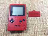 GD6578 Tested Working - GameBoy Pocket Red Game Boy Console Japan