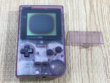 LF9316 With Defects - GameBoy Pocket Clear Purple Console Japan
