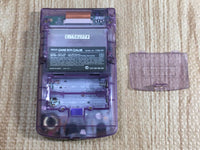 LG2223 Plz Read Item Condi GameBoy Color Clear Purple Game Boy Console Japan