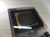 LF9316 With Defects - GameBoy Pocket Clear Purple Console Japan