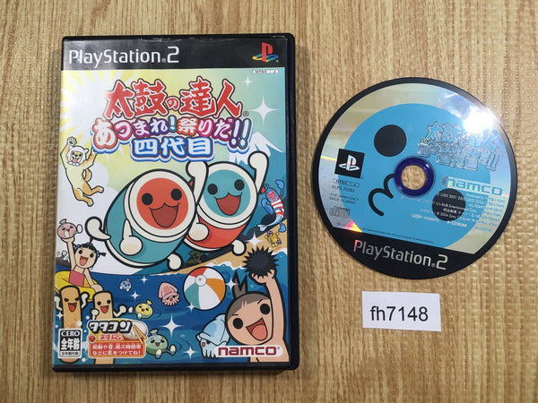 FH7148 Taiko No Tatsujin 4 Daime PS2 Japan