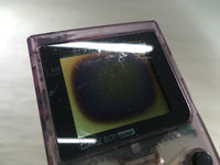 LF9316 With Defects - GameBoy Pocket Clear Purple Console Japan