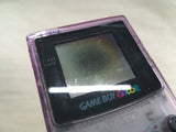 LG2223 Plz Read Item Condi GameBoy Color Clear Purple Game Boy Console Japan