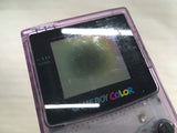 LG2223 Plz Read Item Condi GameBoy Color Clear Purple Game Boy Console Japan