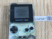 LG2587 Plz Read Item Condi GameBoy Color Clear Game Boy Console Japan