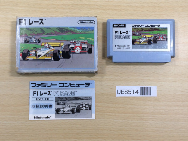 UE8514 F1 Race BOXED NES Famicom Japan