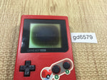 GD6579 With Defects - GameBoy Pocket Red Game Boy Console Japan