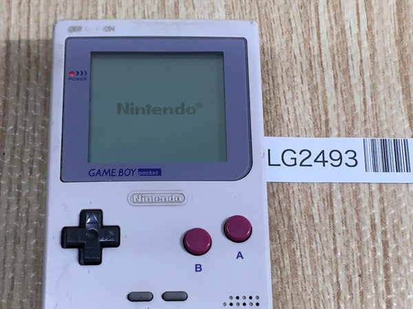 LG2493 Plz Read Item Condi GameBoy Pocket Gray Grey Game Boy Console Japan
