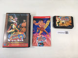 DK8202 Super Street Fighter II The New Challenger BOXED Mega Drive Genesis Japan