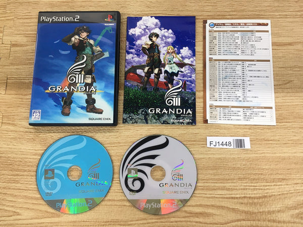 FJ1448 Grandia 3 PS2 Japan