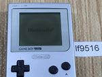 LF9516 With Defects - GameBoy Pocket Silver Game Boy Console Japan