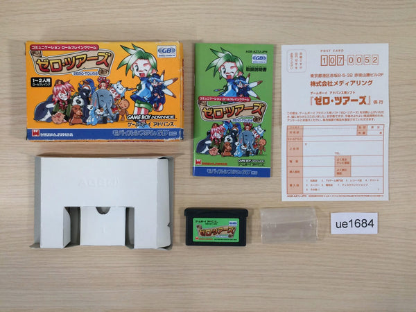 UE1684 Zero Tours BOXED GameBoy Advance Japan