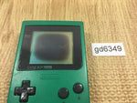 GD6349 With Defects - GameBoy Pocket Green Game Boy Console Japan