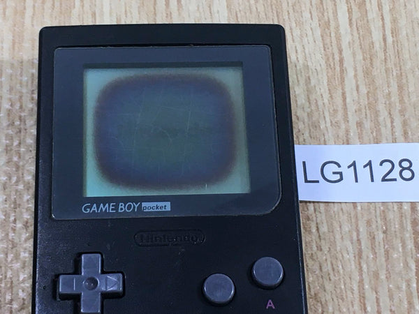 LG1128 With Defects - GameBoy Pocket Black Game Boy Console Japan