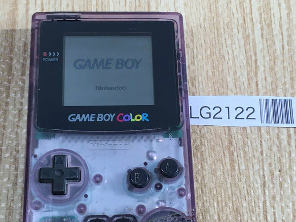 LG2122 GameBoy Color Clear Purple Game Boy Console Japan