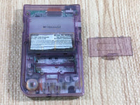 LG1328 Not Working - GameBoy Pocket Clear Purple Game Boy Console Japan