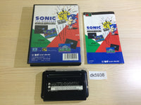 DK5938 Sonic The Hedgehog BOXED Mega Drive Genesis Japan