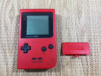 KH6285 Tested Working - GameBoy Pocket Red Game Boy Console Japan