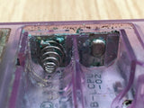 LG1328 Not Working - GameBoy Pocket Clear Purple Game Boy Console Japan