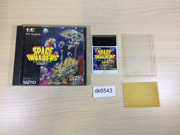 DK6543 Space Invaders Fukkatsu no Hi BOXED PC Engine Japan