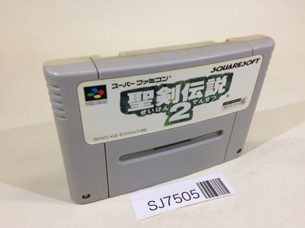 SJ7505 Seiken Densetsu 2 Secret of Mana SNES Super Famicom Japan