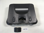DK6738 Plz Read Item Condi Nintendo 64 Console Black N64 Japan