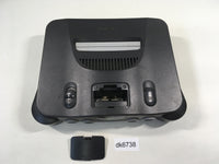 DK6738 Plz Read Item Condi Nintendo 64 Console Black N64 Japan