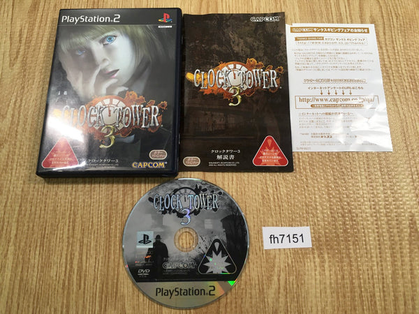 FH7151 Clock Tower 3 PS2 Japan