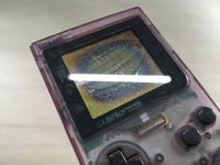 LG1328 Not Working - GameBoy Pocket Clear Purple Game Boy Console Japan