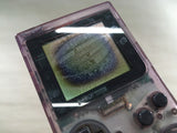 LG1328 Not Working - GameBoy Pocket Clear Purple Game Boy Console Japan