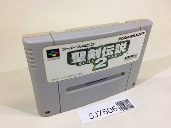 SJ7506 Seiken Densetsu 2 Secret of Mana SNES Super Famicom Japan