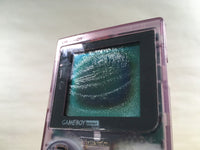 LG1328 Not Working - GameBoy Pocket Clear Purple Game Boy Console Japan