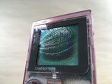LG1328 Not Working - GameBoy Pocket Clear Purple Game Boy Console Japan