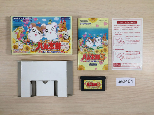 UE2461 Tottoko Hamutaro 3 BOXED GameBoy Advance Japan