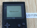 LG1129 Tested Working - GameBoy Pocket Black Game Boy Console Japan