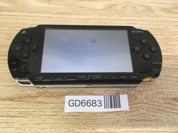 GD6683 Plz Read Item Condi PSP-1000 BLACK SONY PSP Console Japan
