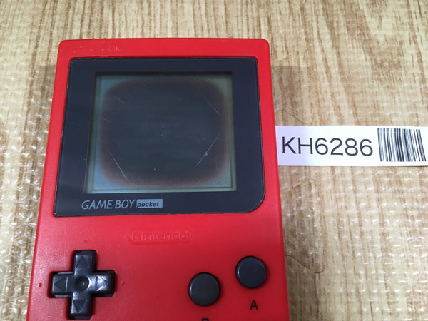 KH6286 With Defects - GameBoy Pocket Red Game Boy Console Japan