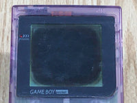 LG1329 With Defects - GameBoy Pocket Clear Purple Console Japan