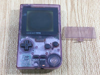 LG1329 With Defects - GameBoy Pocket Clear Purple Console Japan