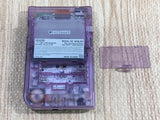 LG1329 With Defects - GameBoy Pocket Clear Purple Console Japan