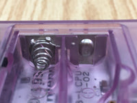 LG1329 With Defects - GameBoy Pocket Clear Purple Console Japan