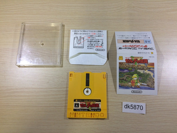 dk5870 The Legend Of Zelda 1 Famicom Disk Japan