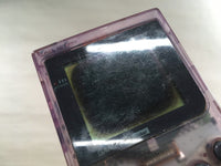 LG1329 With Defects - GameBoy Pocket Clear Purple Console Japan