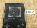 GD6351 With Defects - GameBoy Pocket Black Game Boy Console Japan