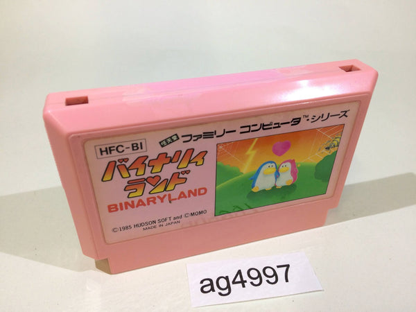 ag4997 Binary Land NES Famicom Japan
