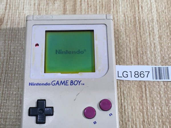 LG1867 With Defects - GameBoy Original DMG-01 Game Boy Console Japan