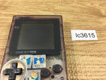 LC3615 With Defects - GameBoy Pocket Clear Purple Console Japan
